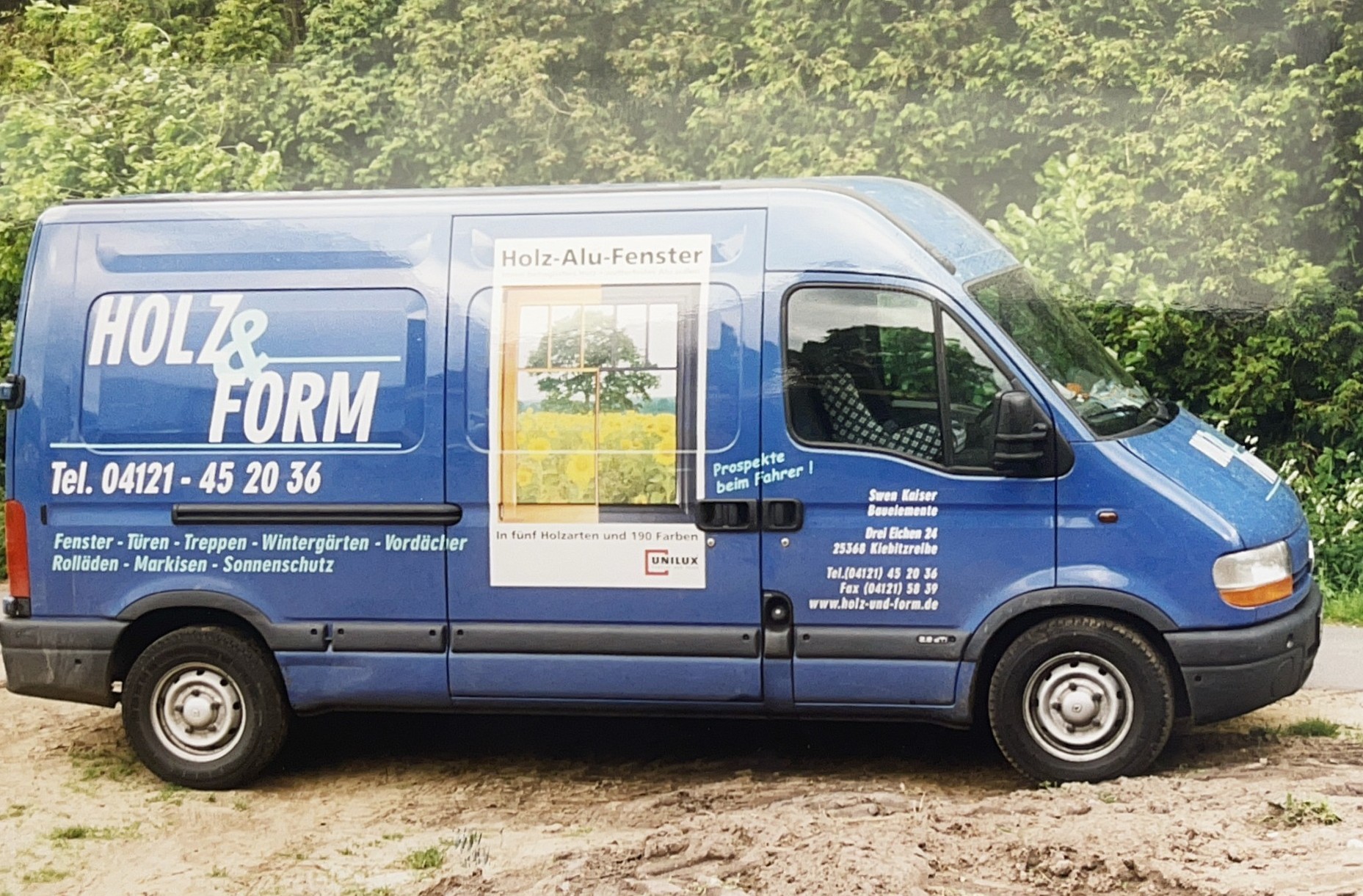 Der erste Transporter von Holz & Form (1999)